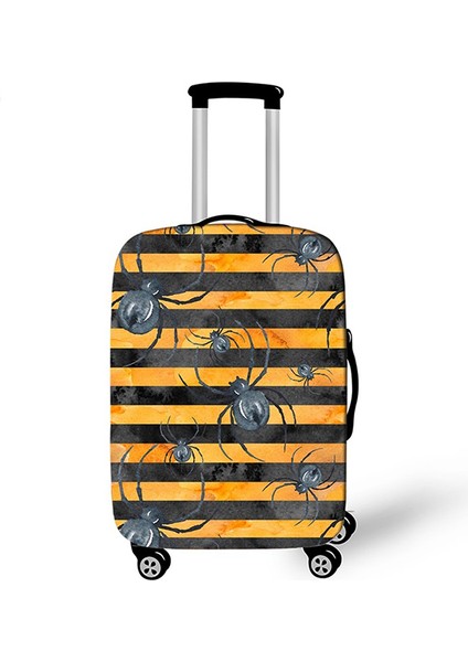 x Bagaj Kapağı Stili S Beden Moda Çiçekli Valiz Koruma Kılıfı 20 Inç Seyahat Aksesuarları Esnek Kumaş Valiz Kılıfı (Yurt Dışından)