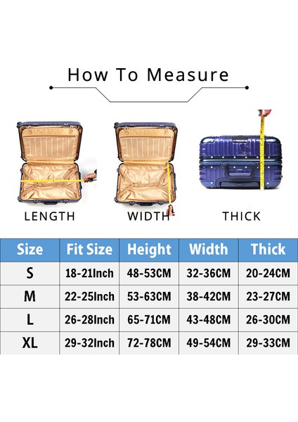 Earth D Style Xl Beden Seyahat Valizi Kılıfı Koruyucu Bavul Kılıfı Seyahat Valizi Korumalı Seyahat Bavul Korumalı Seyahat 407 (Yurt Dışından) fiyatları