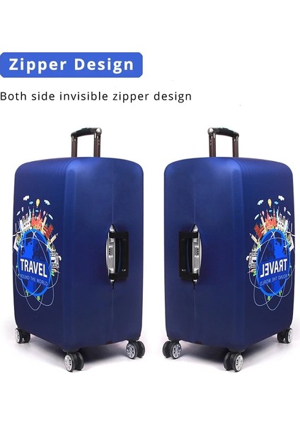 Earth D Style Xl Beden Seyahat Valizi Kılıfı Koruyucu Bavul Kılıfı Seyahat Valizi Korumalı Seyahat Bavul Korumalı Seyahat 407 (Yurt Dışından) fırsatları