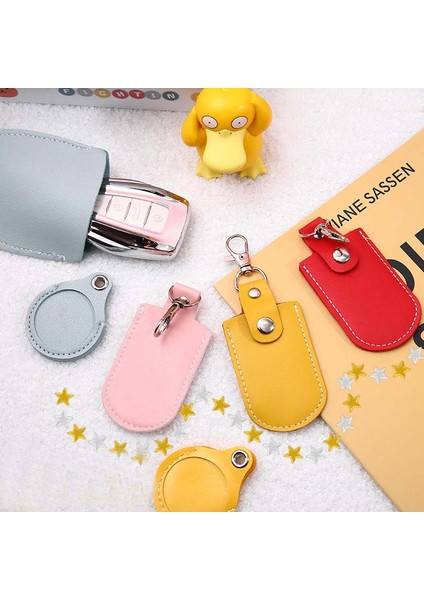 No.13 Tarzı Moda Şeker Renk Çekme Tipi Anahtar Çantası Katı Pu Deri Anahtar Cüzdanı Ev Sahipleri Araba Anahtarı Tutucu Giriş Kartı Kılıfı Anahtarlık Kılıfı (Yurt Dışından)