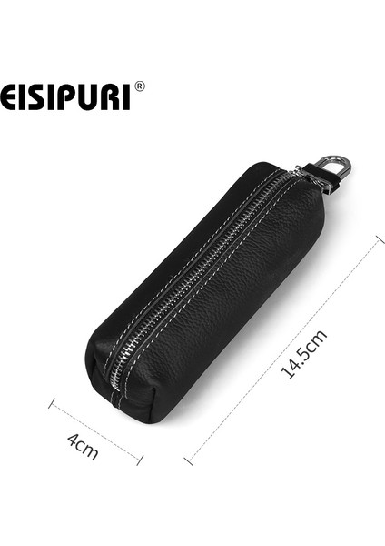 Sarı Stil Eısıpurı Gerçek Inek Derisi Erkek Kadın Anahtar Çantası Küçük Iş Kartı Kılıfı Kadın Ev Sahipleri Cüzdan Anahtarlık (Yurt Dışından) modelleri