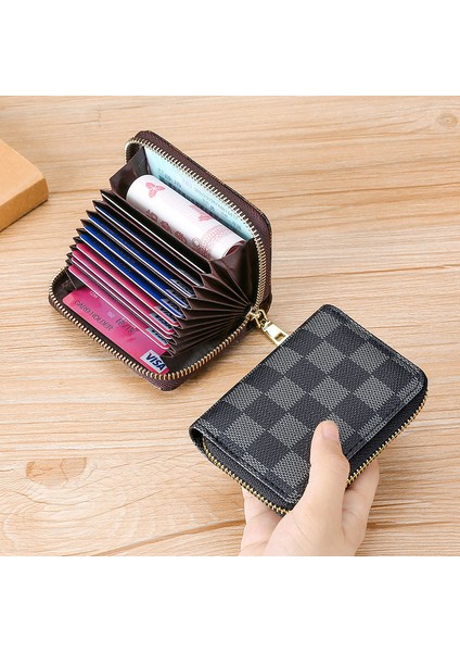 C3 Stili Cüzdan Küçük Moda Deri Çanta Bayanlar Kart Cüzdanı Kadınlar Kavanoz Kadın Dişi Cüzdan Para Klip Cüzdan Kartlık (Yurt Dışından)