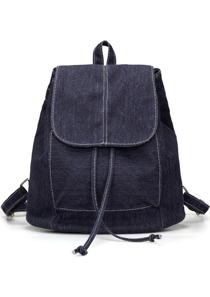 Mavi Stil Yeni Kot Kanvas Kadın Sırt Çantası Fermuarlı Okul Çantaları Genç Kızlar Küçük Sırt Çantası Bayan Sırt Çantası Mochilas Feminin (Yurt Dışından) fiyatları