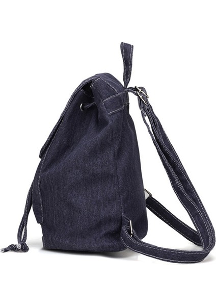 Mavi Stil Yeni Kot Kanvas Kadın Sırt Çantası Fermuarlı Okul Çantaları Genç Kızlar Küçük Sırt Çantası Bayan Sırt Çantası Mochilas Feminin (Yurt Dışından) modelleri