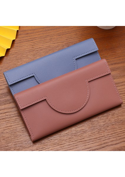 Mavi Stil Kadınlar Için Cüzdan Siyahsarımaembe Kırmızı Kredi Kartı Tutucu Cüzdan Pu Deri Uzun Cüzdan Moda Bayan Kartlık Para Çantası (Yurt Dışından) modelleri