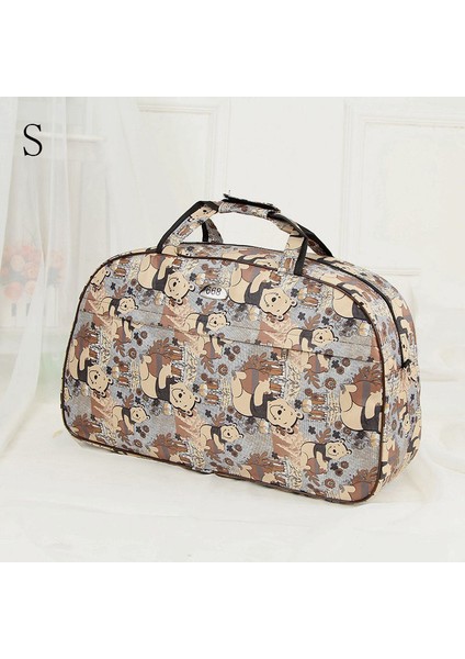 S 06 Seyahat Çantası Stili Lxhysj Oxford Bez Kadın Seyahat Çantaları Geniş Kapasiteli Erkek El Bagaj Çantaları Moda Çok Fonksiyonlu Bayan Omuz Çantası (Yurt Dışından)