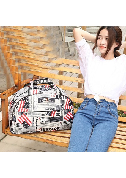 S 06 Seyahat Çantası Stili Lxhysj Oxford Bez Kadın Seyahat Çantaları Geniş Kapasiteli Erkek El Bagaj Çantaları Moda Çok Fonksiyonlu Bayan Omuz Çantası (Yurt Dışından) fırsatları