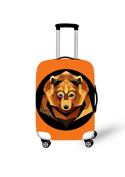 Q Stili L Beden Lastik Inç Valiz Koruyucu Kılıf Kılıfı Seyahat Aksesuarları Üç Ayılar G1232 (Yurt Dışından)