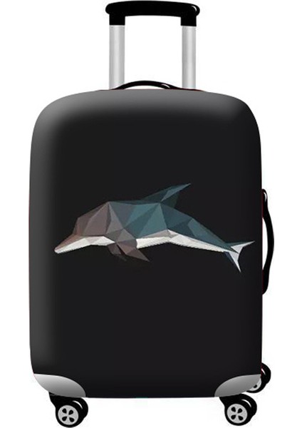 No.9 Tarzı Xl Beden Trıpnuo Kız Elastik Valiz Koruyucu Kapak Kılıfı Xl Seyahat Aksesuarları 3D (Yurt Dışından)