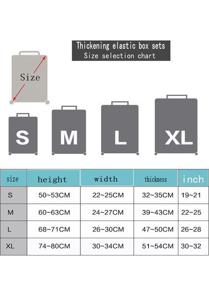 Bir Stil L Beden Bulldog Desenli Seyahat Aksesuarları Valiz Kılıfı Çanta Koruma Bagaj Tozu Kapak Esnek Kumaşlar Gövde Set Kılıflar Için (Yurt Dışından) modelleri