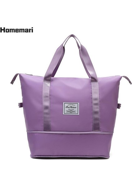 A-5 Stili Yeni Uçak Çantası Katlanabilir Seyahat Kıyafet Çantası Iş Seyahati Büyük Organizatör Çantası Bagaj Depolama Çantası El Çantası Yoga Spor Tote Kadınlar (Yurt Dışından)