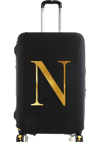 8 Harfı Stili S Beden Bavul Kılıfı Valiz Koruyucu Kapak Mektup Ad Desen Seyahat Aksesuarları Elastik Bagaj Toz Kapağı Bavul Uygula (Yurt Dışından) indirimleri