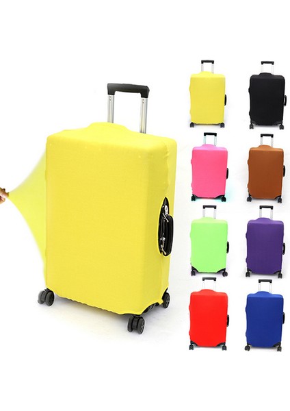 Donanma Tarzı L Beden Seyahat Valizi Koruyucu Kapak Tekerlekli Bavul Kılıfı Seyahat Valizi Toz Kapağı Seyahat Aksesuarları Paket Düzenleyici Çok Renkli (Yurt Dışından) fiyatları