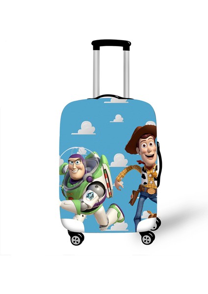 C Stili M Beden Elastik Bagaaj Koruyucu Kılıf Kasa Kılıfı Tekerlekli Valiz Kapakları 3D Seyahat Aksesuarları Erkek Desen产品标题：弹性行李箱保护套箱子保护套手推车套套3d旅行配件男士图案 目的：请将上述标题重写为土耳其语 (Yurt Dışından)