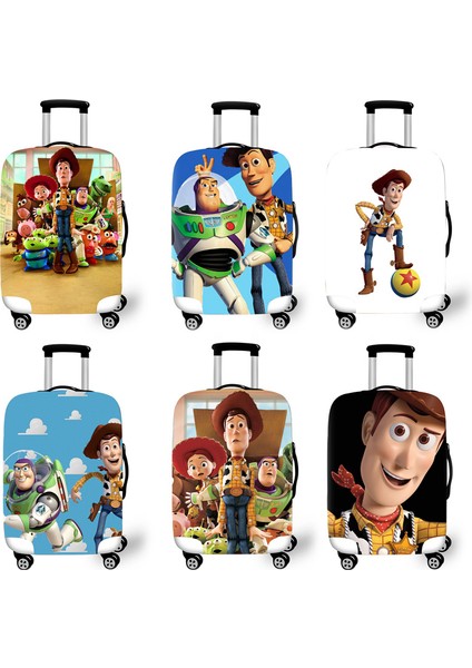 C Stili M Beden Elastik Bagaaj Koruyucu Kılıf Kasa Kılıfı Tekerlekli Valiz Kapakları 3D Seyahat Aksesuarları Erkek Desen产品标题：弹性行李箱保护套箱子保护套手推车套套3d旅行配件男士图案 目的：请将上述标题重写为土耳其语 (Yurt Dışından) fırsatları