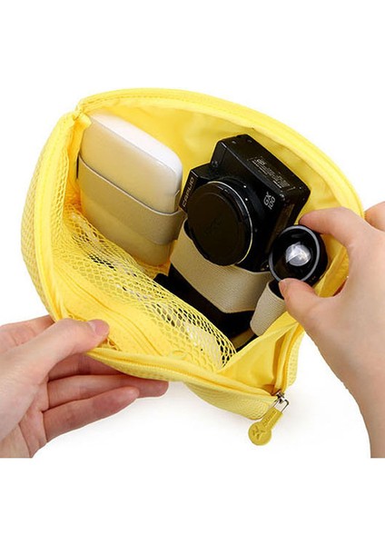 Karpuz Kırmızı Tarzı S Beden Taşınabilir Seyahat Çantası Sistem Kit Kılıf Yüksek Kaliteli Düz Renkli Küçük Çantalar USB Kablosu Kulaklık Kalem Paket Düzenleyicileri Içecek Çanta (Yurt Dışından) modelleri