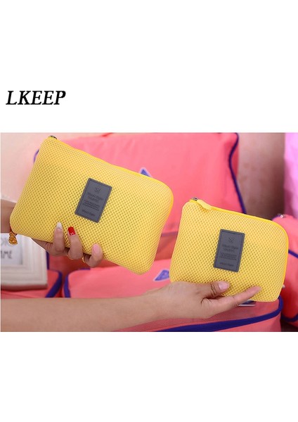 Karpuz Kırmızı Tarzı S Beden Taşınabilir Seyahat Çantası Sistem Kit Kılıf Yüksek Kaliteli Düz Renkli Küçük Çantalar USB Kablosu Kulaklık Kalem Paket Düzenleyicileri Içecek Çanta (Yurt Dışından) indirimleri