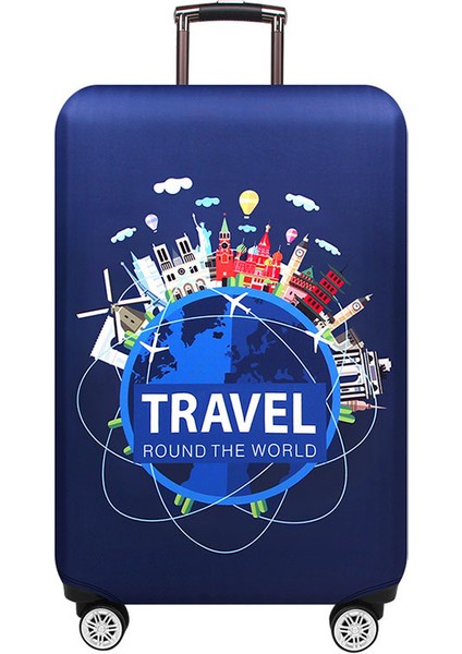 V Tarzı S Beden Daha Kalın Seyahat Valizi Koruyucu Kılıf Bavul Kılıfı Seyahat Aksesuarları Elastik Valiz Kılıfı Bavul Kılıfı Uygulanır - Türkçe (Yurt Dışından)