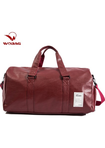 Küçük Kahverengi Stil Erkek Seyahat Çantaları Ayakkabı Çantaları Su Geçirmez Seyahat Spor Çantası Erkek Kadın Spor Salonu Çantaları Yüksek Kaliteli Pu Deri Dış Mekan Gece Çantası (Yurt Dışından) fiyatları