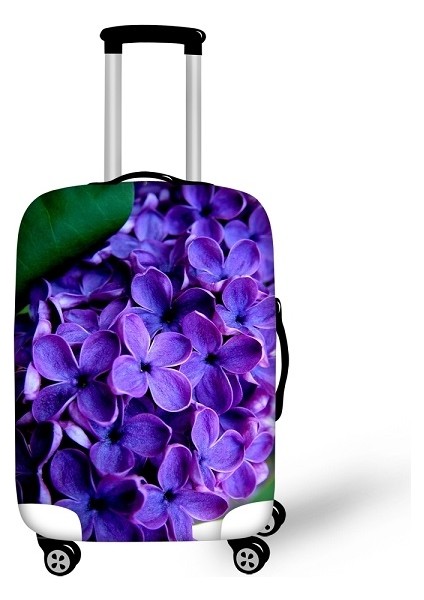 C0772F26 Stili S Beden Ince Seyahat Valizleri Koruyucu Kılıfı 24 Inç Tekerlekli Çantalara Su Geçirmez Elastik Bavul Toz Yağmurluk Kapakları (Yurt Dışından)