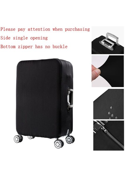No.20 Tarzı M Beden Yeni Seyahat Kalın Valiz Kılıfı Bagaj Için Koruma Kapağı 18 '' -32 '' Elastik Valiz Kapağı Mükemmel Uygula (Yurt Dışından)