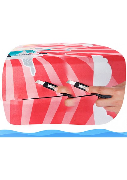 No.20 Tarzı M Beden Yeni Seyahat Kalın Valiz Kılıfı Bagaj Için Koruma Kapağı 18 '' -32 '' Elastik Valiz Kapağı Mükemmel Uygula (Yurt Dışından) indirimleri