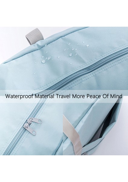 Kara Limon Stili S.ıkrr Naylon Su Geçirmez Seyahat Çantası Unisex Katlanabilir Duffle Çanta Organizatörler Büyük Kapasiteli Paketleme Küpleri Taşınabilir Büyük Bagaj Çantaları (Yurt Dışından) modelleri