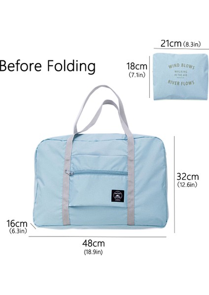 Kara Limon Stili S.ıkrr Naylon Su Geçirmez Seyahat Çantası Unisex Katlanabilir Duffle Çanta Organizatörler Büyük Kapasiteli Paketleme Küpleri Taşınabilir Büyük Bagaj Çantaları (Yurt Dışından) fırsatları