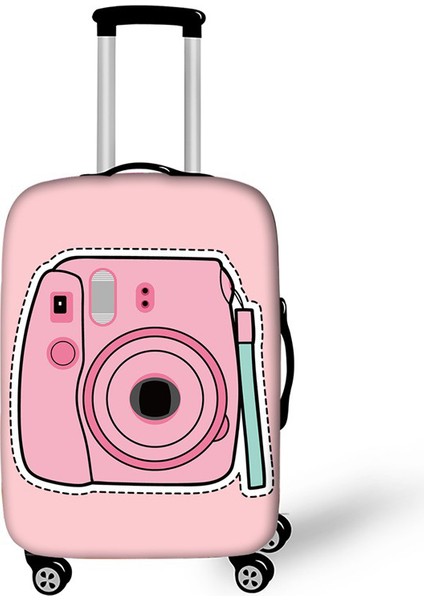 5 Bagaj Kapağı Stili M Beden Kamera Desenli Kalınlaştırılmış Valiz Koruyucu Kılıf Moda Esneklik Toz Kapağı 24 Inç Valiz Kılıfı Seyahat Aksesuarları (Yurt Dışından) fiyatları