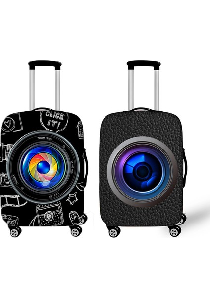5 Bagaj Kapağı Stili M Beden Kamera Desenli Kalınlaştırılmış Valiz Koruyucu Kılıf Moda Esneklik Toz Kapağı 24 Inç Valiz Kılıfı Seyahat Aksesuarları (Yurt Dışından) modelleri