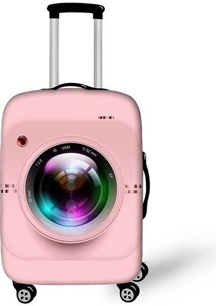 5 Bagaj Kapağı Stili M Beden Kamera Desenli Kalınlaştırılmış Valiz Koruyucu Kılıf Moda Esneklik Toz Kapağı 24 Inç Valiz Kılıfı Seyahat Aksesuarları (Yurt Dışından) indirimleri