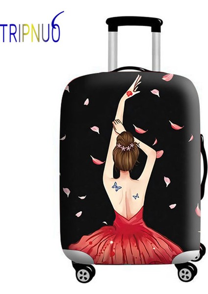 No.13 Tarzı S Beden Trıpnuo Kız Elastik Valiz Koruyucu Kapak Kılıfı Xl Seyahat Aksesuarları 3D (Yurt Dışından) fiyatları