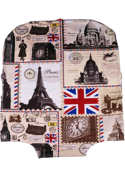 No.46 Tarzı S Beden Trıpnuo Renkli Tüyler Kalın Valiz Koruyucu Kılıf 24 Inç Baga Mıknatıslı Sırt Çantaları Suya Dayanıklı Elastik Bavullar Kapakları (Yurt Dışından)