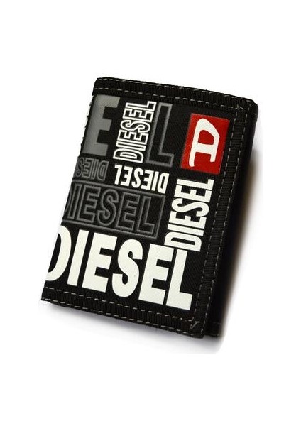 No.3 Tarzı Yaratıcı Yazı Graffiti Desenli Fermuarlı Kısa Tasarım Sihirli Çok Fonksiyonlu 3 Katlı Erkek Cüzdanı 12*8.5cm 106 (Yurt Dışından)