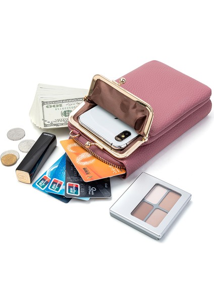 Gri Stil Küçük Omuz Çantası Çok Fonksiyonlu Mektup Telefon Para Kadın Cüzdanı Debriyaj Düzenleyici Saklama - Sonbahar Yeni Düz Renk (Yurt Dışından) indirimleri