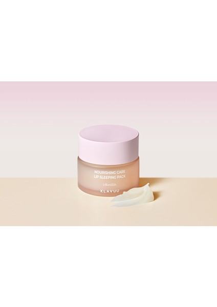 Nourishing Care Lip Sleeping Pack Vanilla - Vanilya Özlü Besleyici Dudak Bakım Gece Maskesi