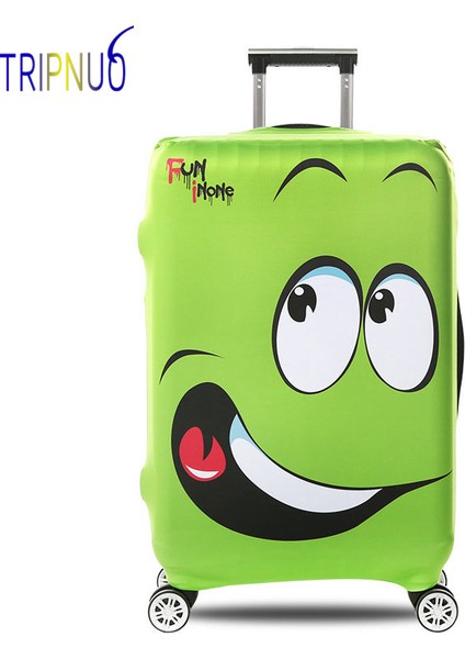 T5162 Stili L Beden Trıpnuo Çizgi Film Göz Valiz Koruyucu Kılıf Elastik Seyahat Bavulu Trolley Toz Yağmur Çantaları Aksesuarları Malzemeleri (Yurt Dışından)
