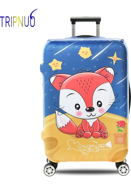 T5162 Stili L Beden Trıpnuo Çizgi Film Göz Valiz Koruyucu Kılıf Elastik Seyahat Bavulu Trolley Toz Yağmur Çantaları Aksesuarları Malzemeleri (Yurt Dışından)
