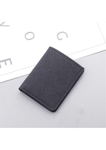 Mavi (B) Stili 2022 Yeni Moda Erkek Kısa Cüzdan Bozuk Para Cüzdanı Erkek Cüzdan Bozuk Para Torbası Kartlık Kısa Dikey Tuval Cüzdan (Yurt Dışından) fiyatları