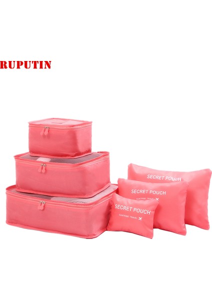 Küçük Karpuz Kırmızı Stili Yeni ve Yüksek Kaliteli Oxford Kumaş Bayan Seyahat Ağı Çanta Içinde Bagaj Düzenleyici Paket Küpü Organizatör Giysi Için (Yurt Dışından) fiyatları