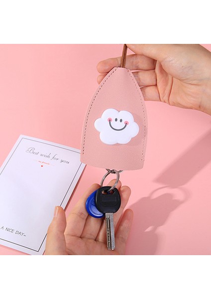 No.19 Tarzı Moda Çekme Tipi Anahtar Çantası Katı Pu Deri Anahtar Cüzdanları Hizmetçiler Araba Anahtarı Tutucu Kılıf Yüksek Yeni Deri Anahtarlık Kılıfı (Yurt Dışından)