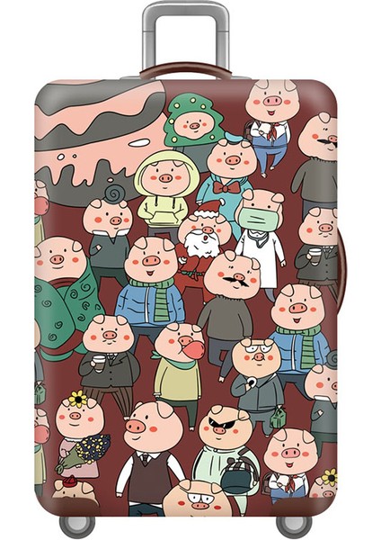 F Bagaj Kapağı Stili Xl Beden Moda Seyahat Baga Ceket Koruyucu Kapak Esnek Valiz Koruyucu Kapaklar Için Inç Baga Ceket Seyahat Aksesuarları HW732 (Yurt Dışından) fırsatları