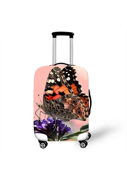 L Bagaj Kapağı Stili M Beden Kelebek Desen Elastik Valiz Kılıfı Valiz Koruyucu Kapaklar Seyahat Aksesuarları HW582 (Yurt Dışından)