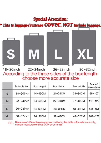 L Bagaj Kapağı Stili M Beden Kelebek Desen Elastik Valiz Kılıfı Valiz Koruyucu Kapaklar Seyahat Aksesuarları HW582 (Yurt Dışından) fiyatları