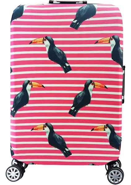 Ben Stil M Beden Qıaqu Valiz Koruyucu Kılıf F Moda Renkli Tekerlekli Bavul Elastik Toz Torbaları Seyahat Aksesuarları (Yurt Dışından)