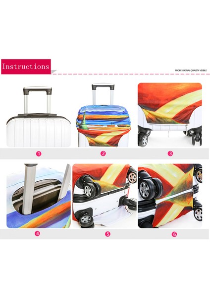 C Stili L Beden Tldgagas Valiz Kılıfı Seyahat Bavulu Koruyucu Kedi Desenli Tekerlekli Bavul Toz Kapağı Seyahat Aksesuarları Için Uygun Boyut - (Yurt Dışından) fırsatları