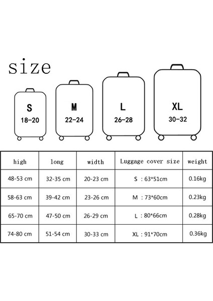 C Stili L Beden Tldgagas Valiz Kılıfı Seyahat Bavulu Koruyucu Kedi Desenli Tekerlekli Bavul Toz Kapağı Seyahat Aksesuarları Için Uygun Boyut - (Yurt Dışından) indirimleri