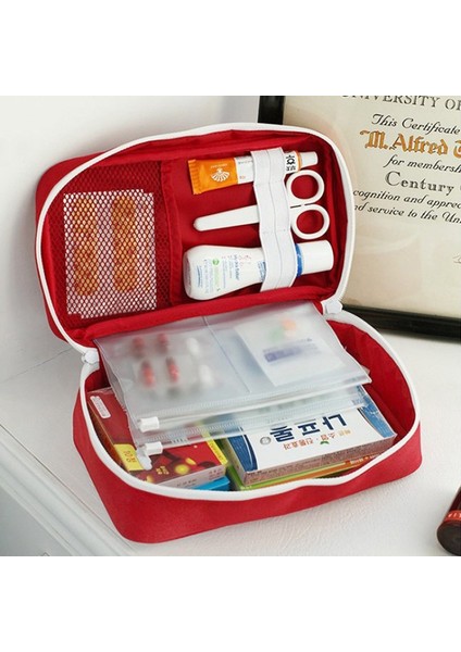 Kırmızı Stil Yeni Tip Sıcak Satış Seyahat Ilk Yardım Kiti Çantası Ev Acil Tıbbi Kurtarma Kutusu (Yurt Dışından) modelleri