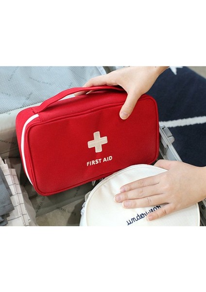 Kırmızı Stil Yeni Tip Sıcak Satış Seyahat Ilk Yardım Kiti Çantası Ev Acil Tıbbi Kurtarma Kutusu (Yurt Dışından) fırsatları