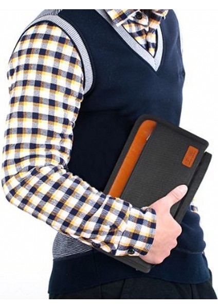 Gri Stil Seyahat Rfıd Anti-Hırsızlık Fırça Pasaport Paketi Kredi Kartı Paketi Pasaport Klibi Dosya Multi-Kart Organizer Çanta Debriyaj Cüzdanı (Yurt Dışından) modelleri
